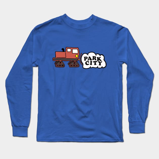 Park City Snowplow Long Sleeve T-Shirt by MountainFlower